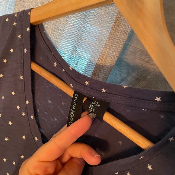 Cynthia Rowley T-shirt, size Large - Picture 2 of 5